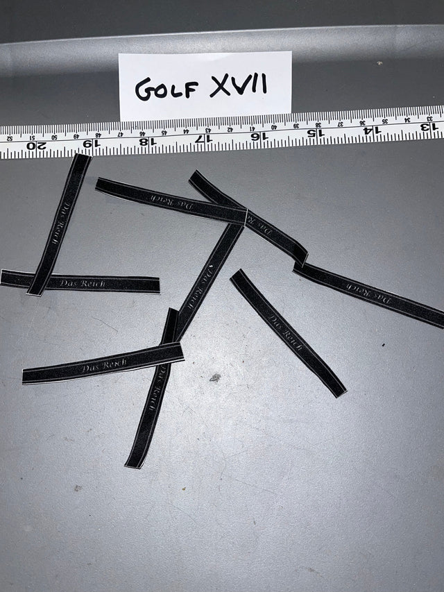 1/6 Scale WWII German Cuff Title Lot