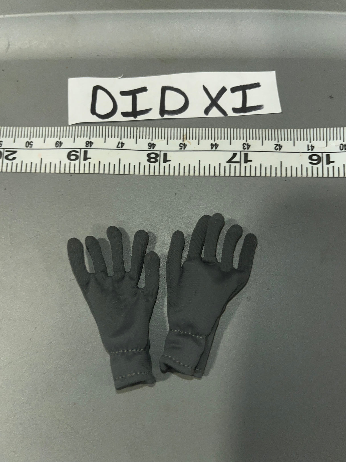 1/6 Scale WWII German Grey Gloves - DID Rommel