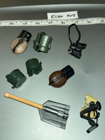 1/6 Scale WWII German Field Gear Lot