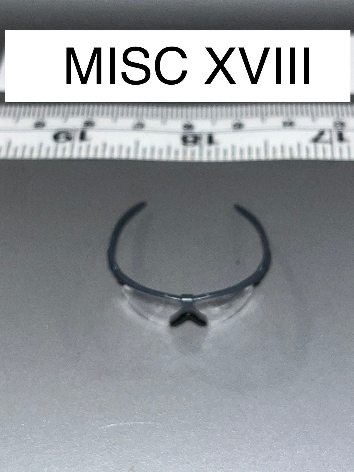 1/6 Scale Modern Era Eye Protection Glasses - Easy Simple