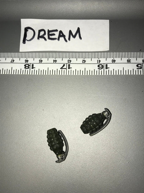 1/6 Scale WWII US Metal Grenades - DID