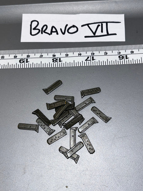 1/6 Scale WWII German Pistol Magazine Lot