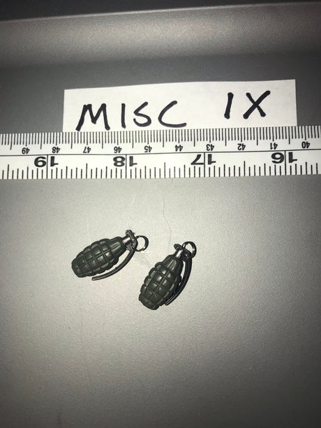 1/6 Scale WWII US Grenade Lot - FacePool