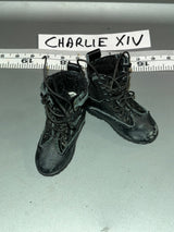 1/6 Scale Modern Era Cloth / Leather Combat Boots