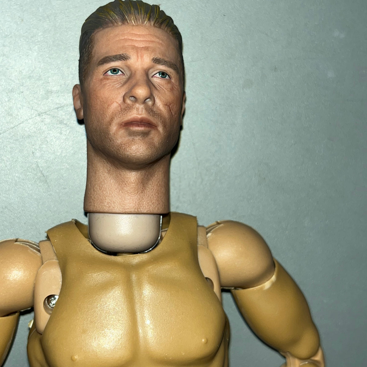 1/6 Scale WWII US War Daddy Brad Pitt Nude Figure - Facepool – Zhukov's ...