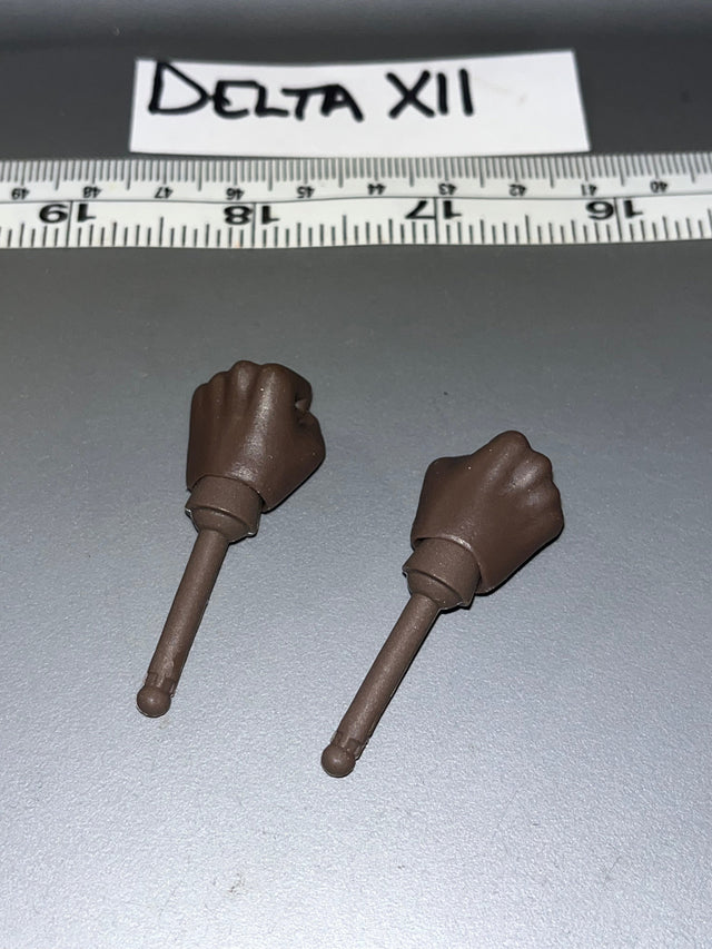 1/6 Scale African American Hand Set