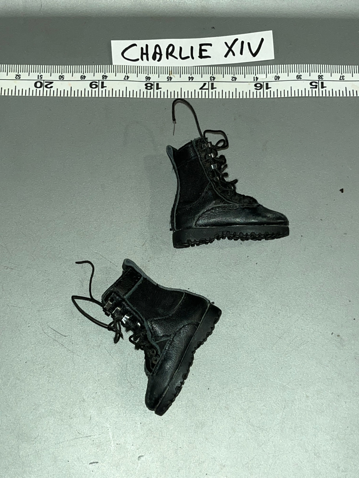 1/6 Scale Modern Era Cloth / Leather Combat Boots