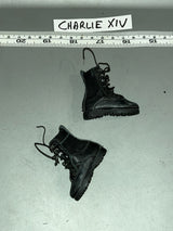 1/6 Scale Modern Era Cloth / Leather Combat Boots
