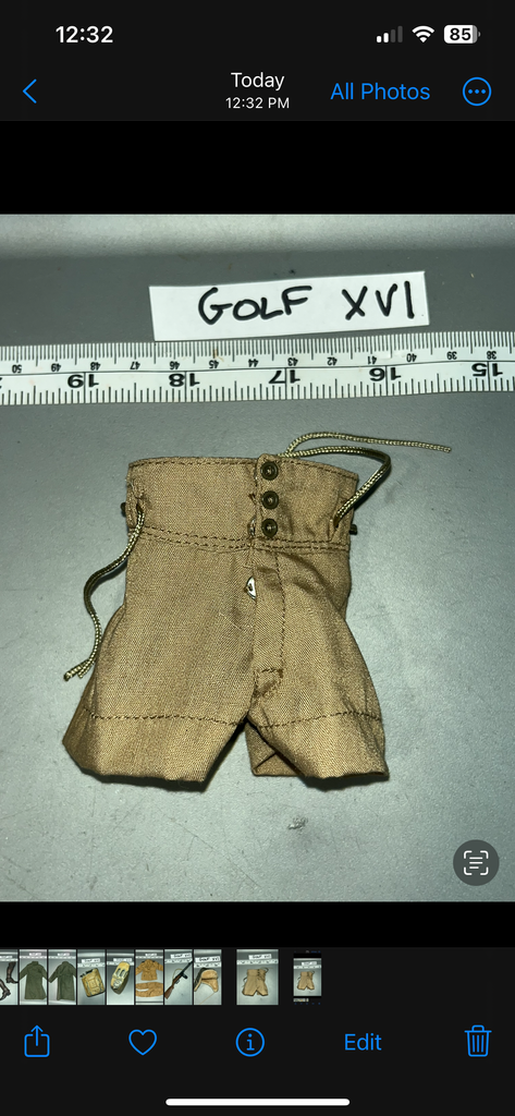 1/6 WWII US Shorts