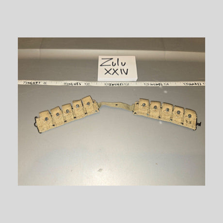 1/6 Scale WWII US M1923 Cartridge Web Belt - DID