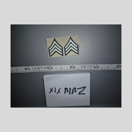 1/6 Scale WWII US Army Sergeant Rank Insignia Patches - Dragon