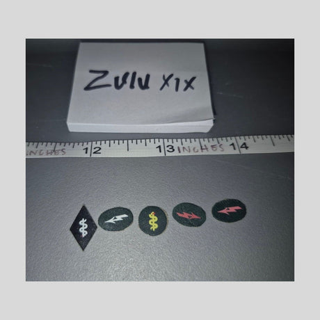 1/6 Scale WWII German Insignia Patches Set - Dragon