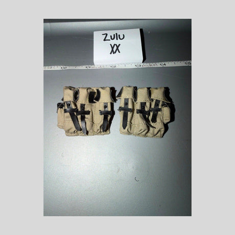 1/6 Scale WWII German MP-44 Ammunition Pouches - Dragon