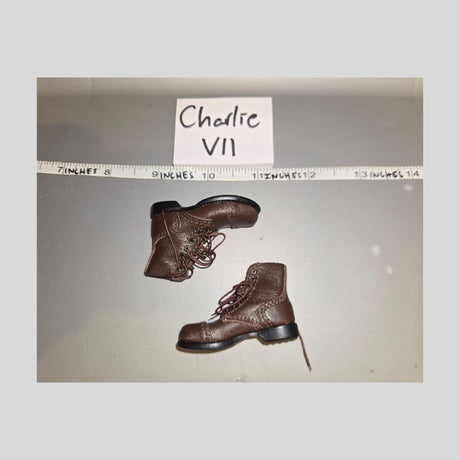 1/6 Scale WWII US Boondocker Boots