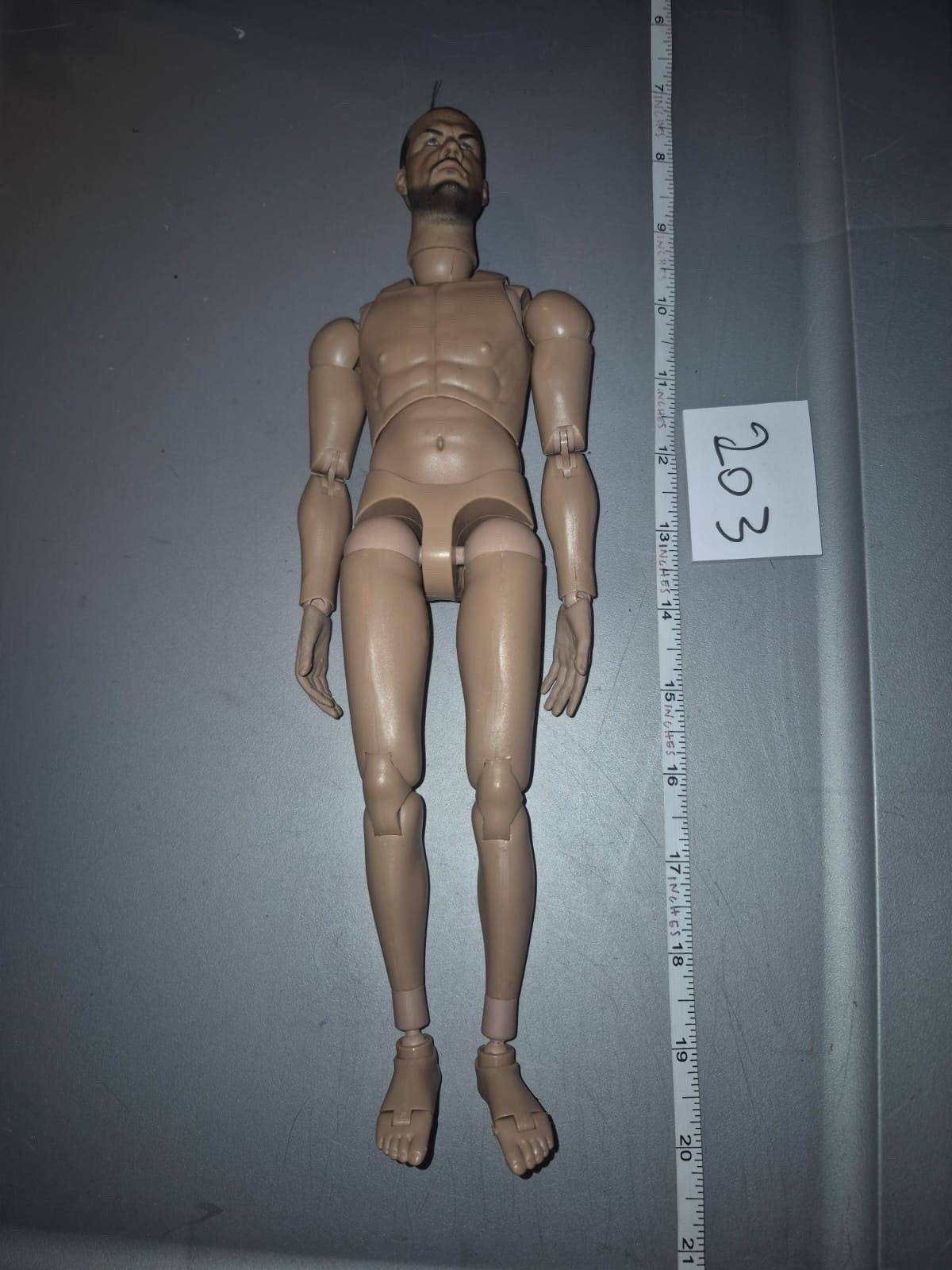 1/6 Scale Nude Male Action Figure Basic Body