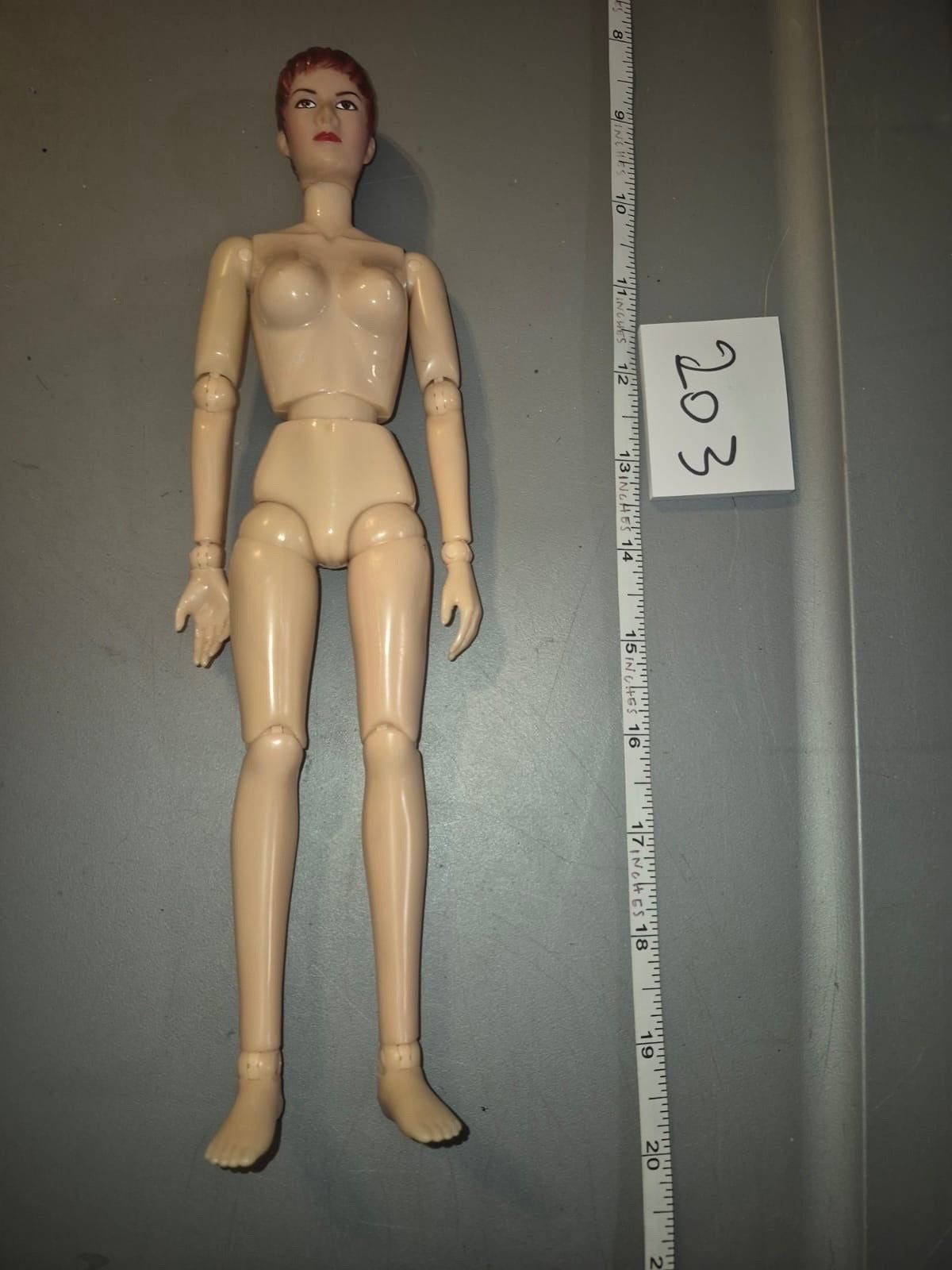 1/6 Scale Nude Female Action Figure Body - Dragon