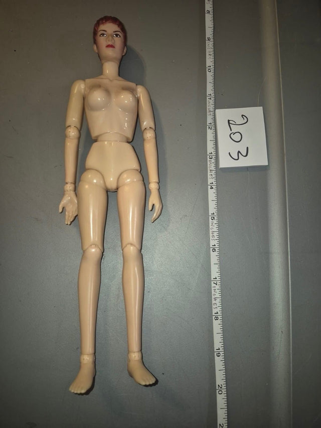 1/6 Scale Nude Female Action Figure Body - Dragon