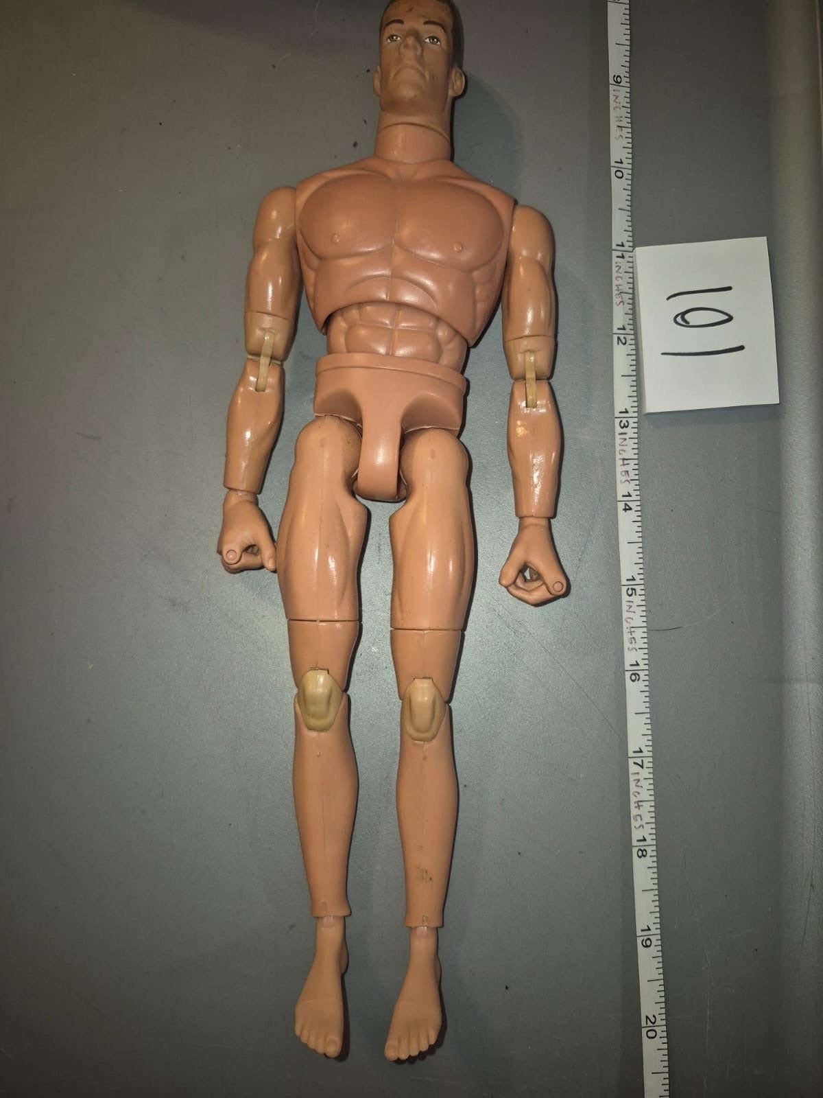 1/6 Scale Nude Male Super Articulated Action Figure Body - GI Joe
