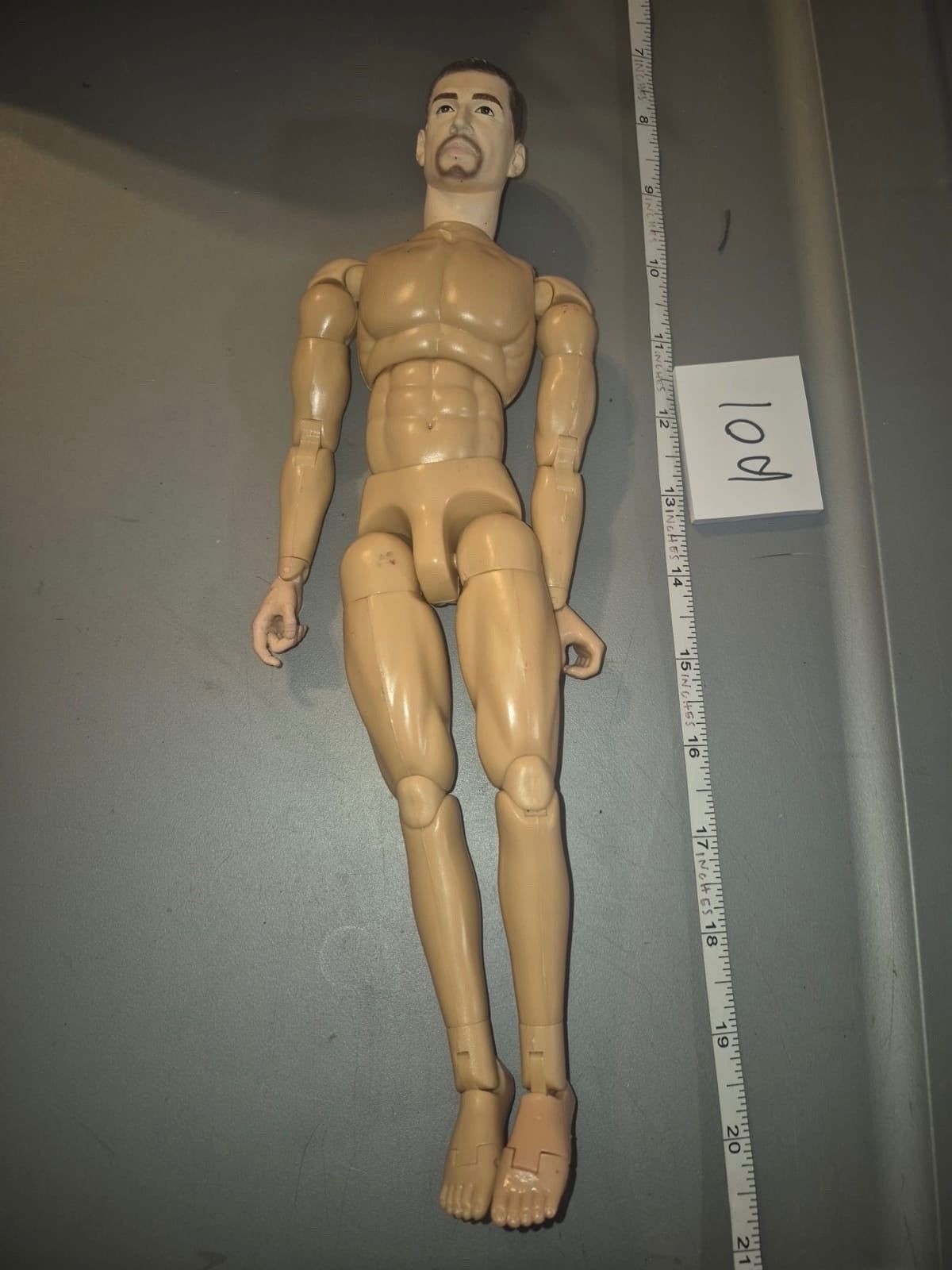 1/6 Scale Nude Male Action Figure Body - Dragon