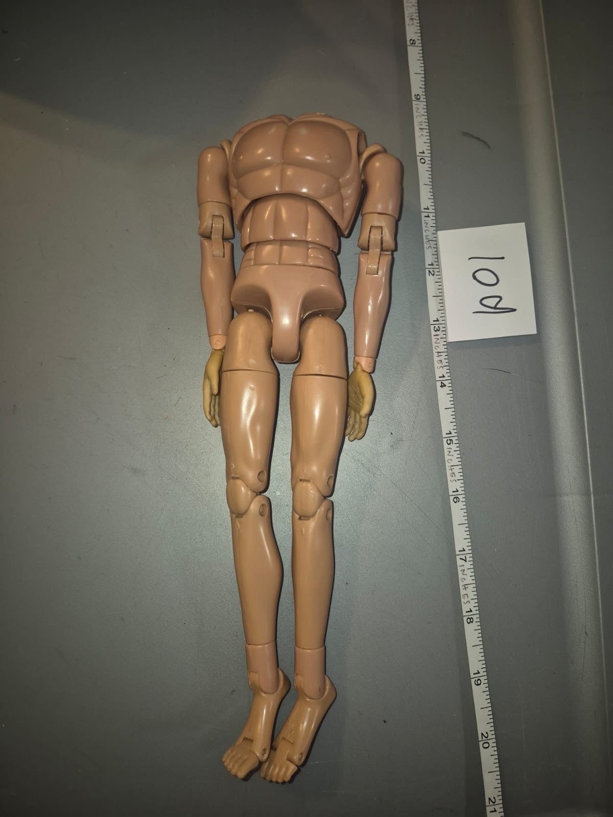 1/6 Scale Nude Male Action Figure Body - - DID