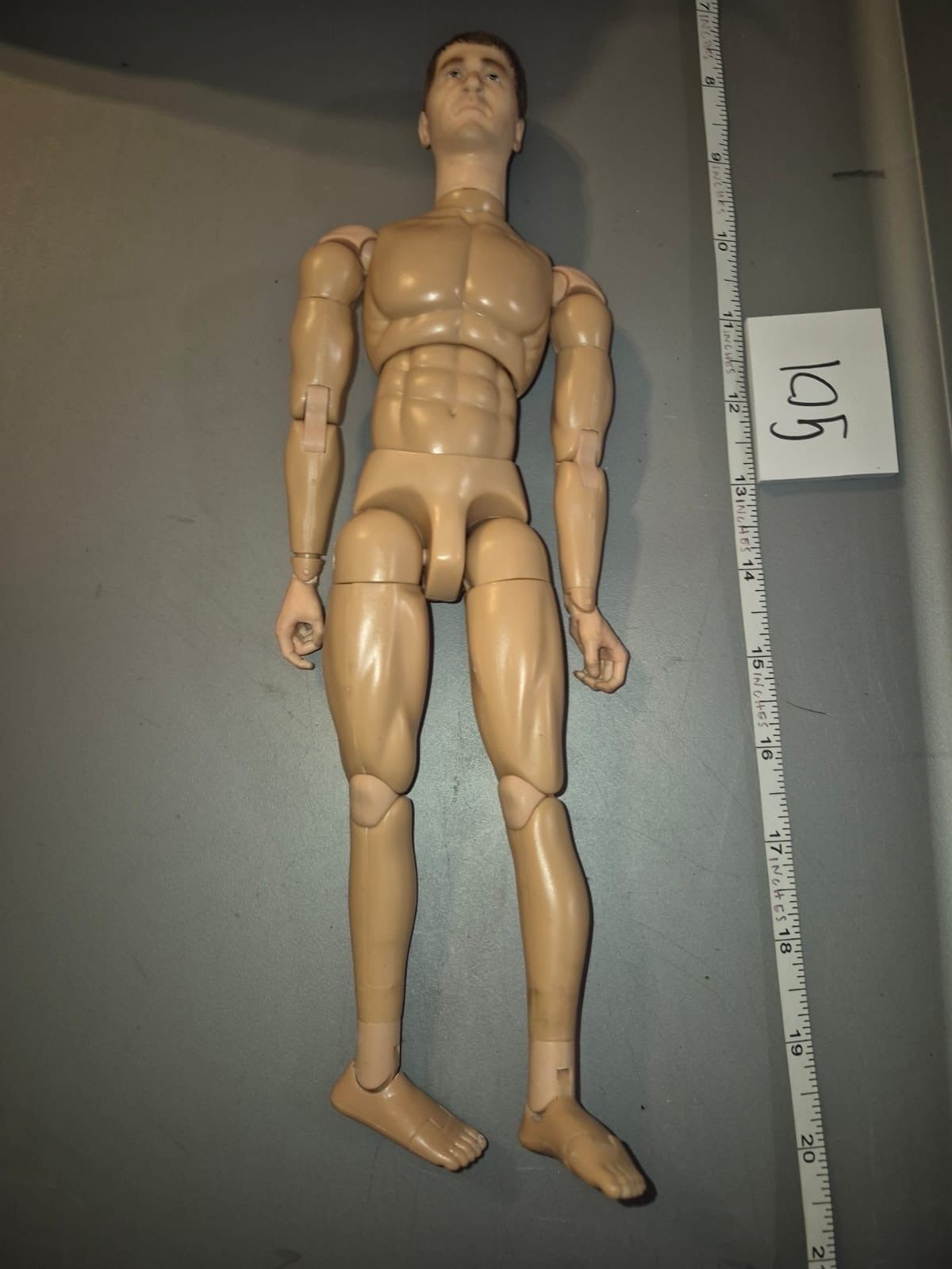 1/6 Scale Nude Male Action Figure Body - Dragon