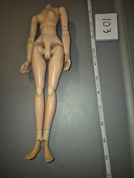 1/6 Scale Nude Female Action Figure Body - BBI