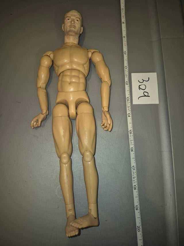 1/6 Scale Nude Male Action Figure Body - Dragon