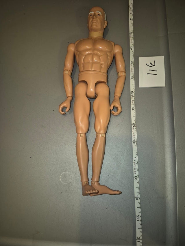 1/6 Scale Nude WWII US Patton Male Action Figure Body - GI Joe