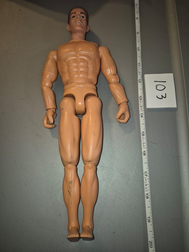 1/6 Scale Nude Male Action Figure Body - Power Team