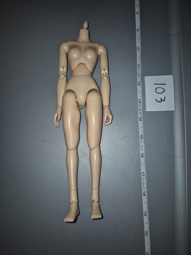 1/6 Scale Nude Female Action Figure Body - - BBI