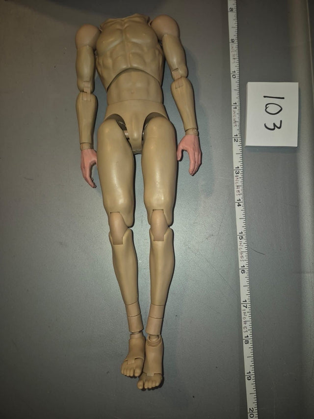 1/6 Scale Nude Male Action Figure Basic Body