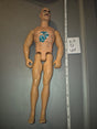 1/6 Scale Nude Male Muscular Action Figure Body with USMC Tattoo - GI Joe