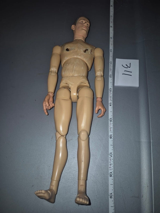 1/6 Scale Nude Male Action Figure Body - Dragon
