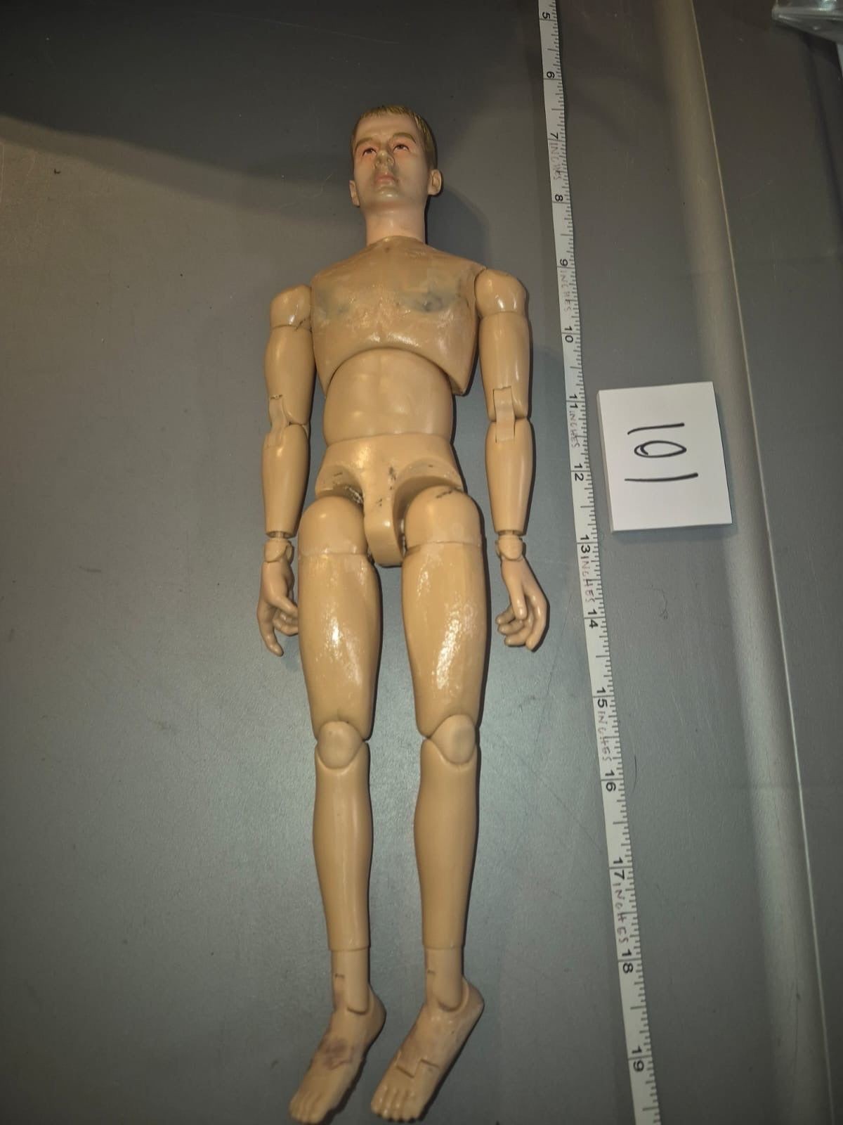 1/6 Scale Nude Male Action Figure Body - Dragon