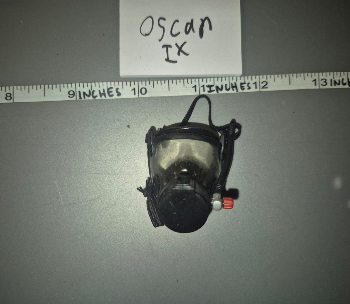 1/6 Scale Modern Era Full Face Respirator Mask - Fire Fighter
