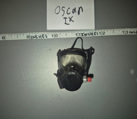1/6 Scale Modern Era Full Face Respirator Mask - Fire Fighter
