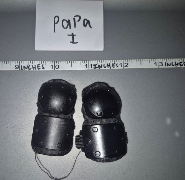 1/6 Scale Modern Era Tactical Knee Pads - GI Joe
