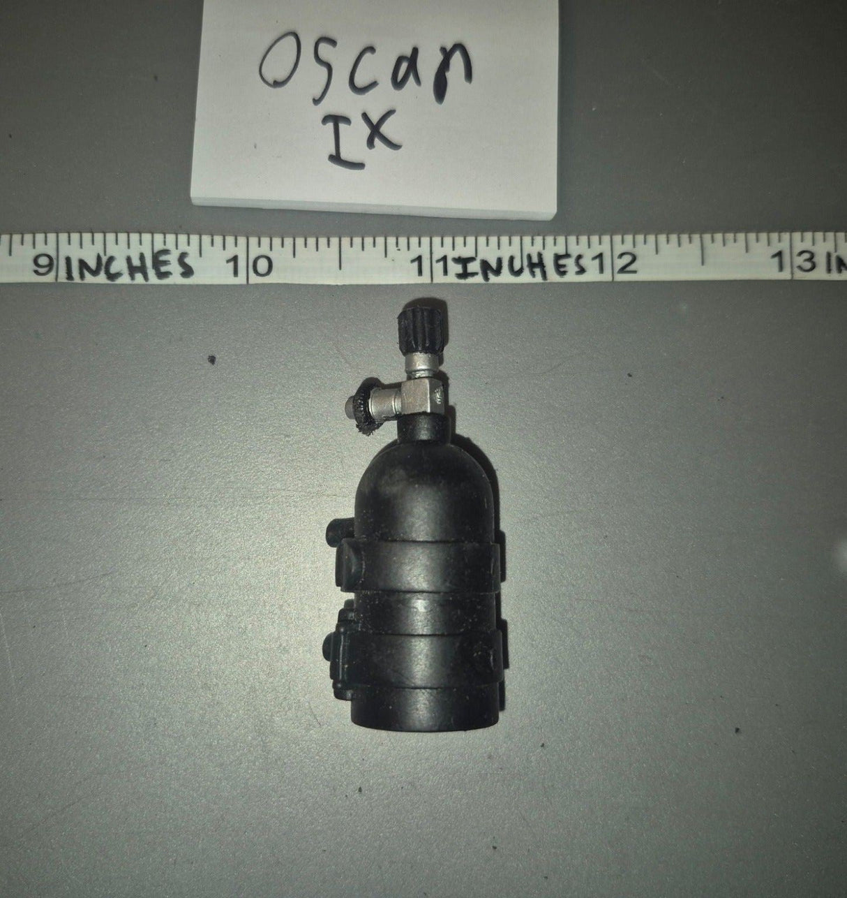 1/6 Scale Modern Era Scuba Dive Tank with Valve