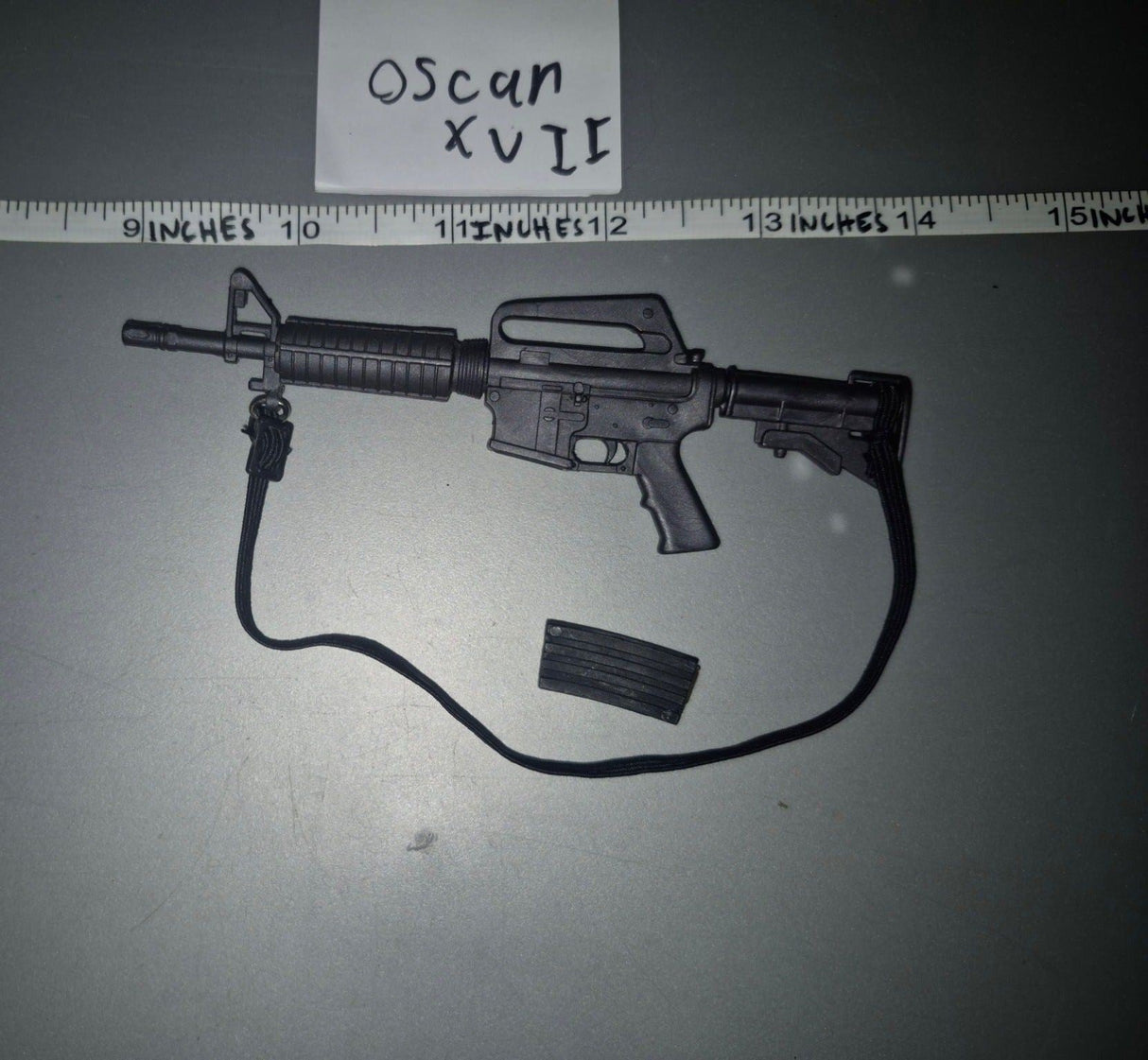 1/6 Scale Vietnam Era US M4 Carbine Rifle with Sling and Magazine