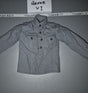 1/6 Scale WWII German Grey Work Shirt - Soldier Story
