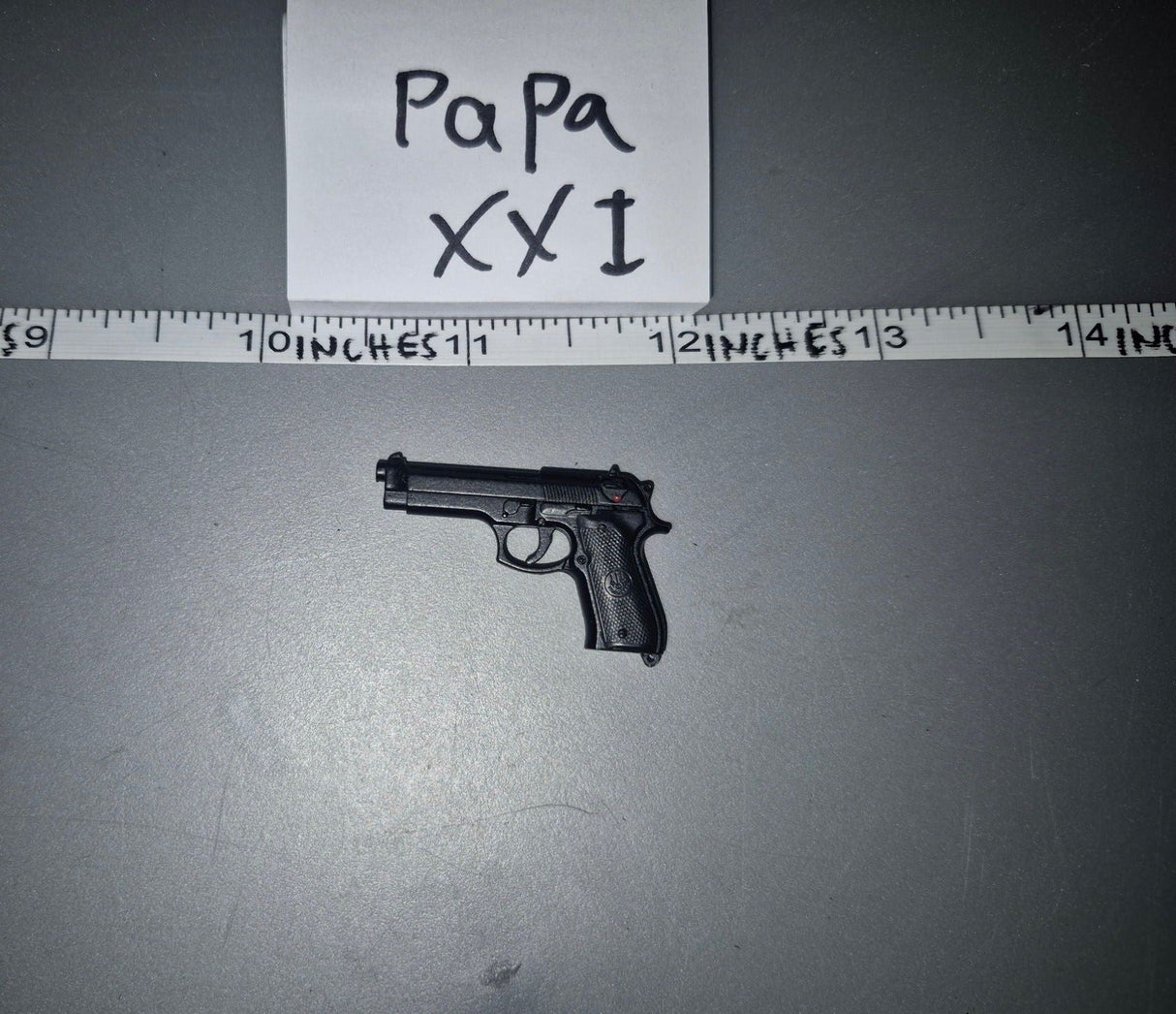 1/6 Scale Modern Pistol