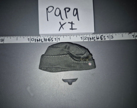1/6 Scale WWII German Field Cap with Eagle Badge - Dragon