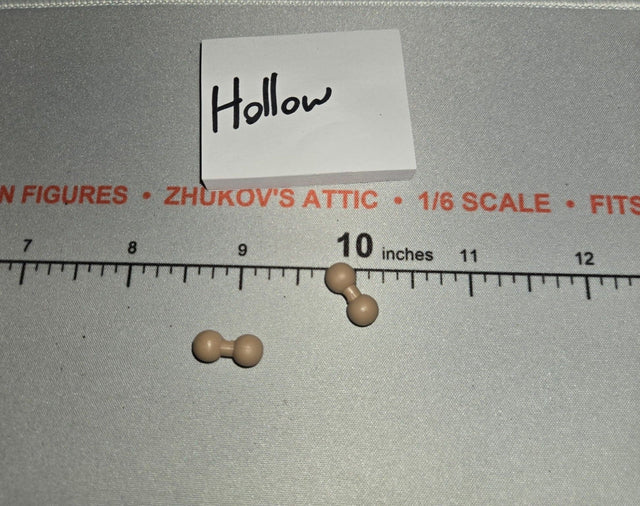 1/6 Scale Figure Foot Ankle Joint Connectors - Nude Figure