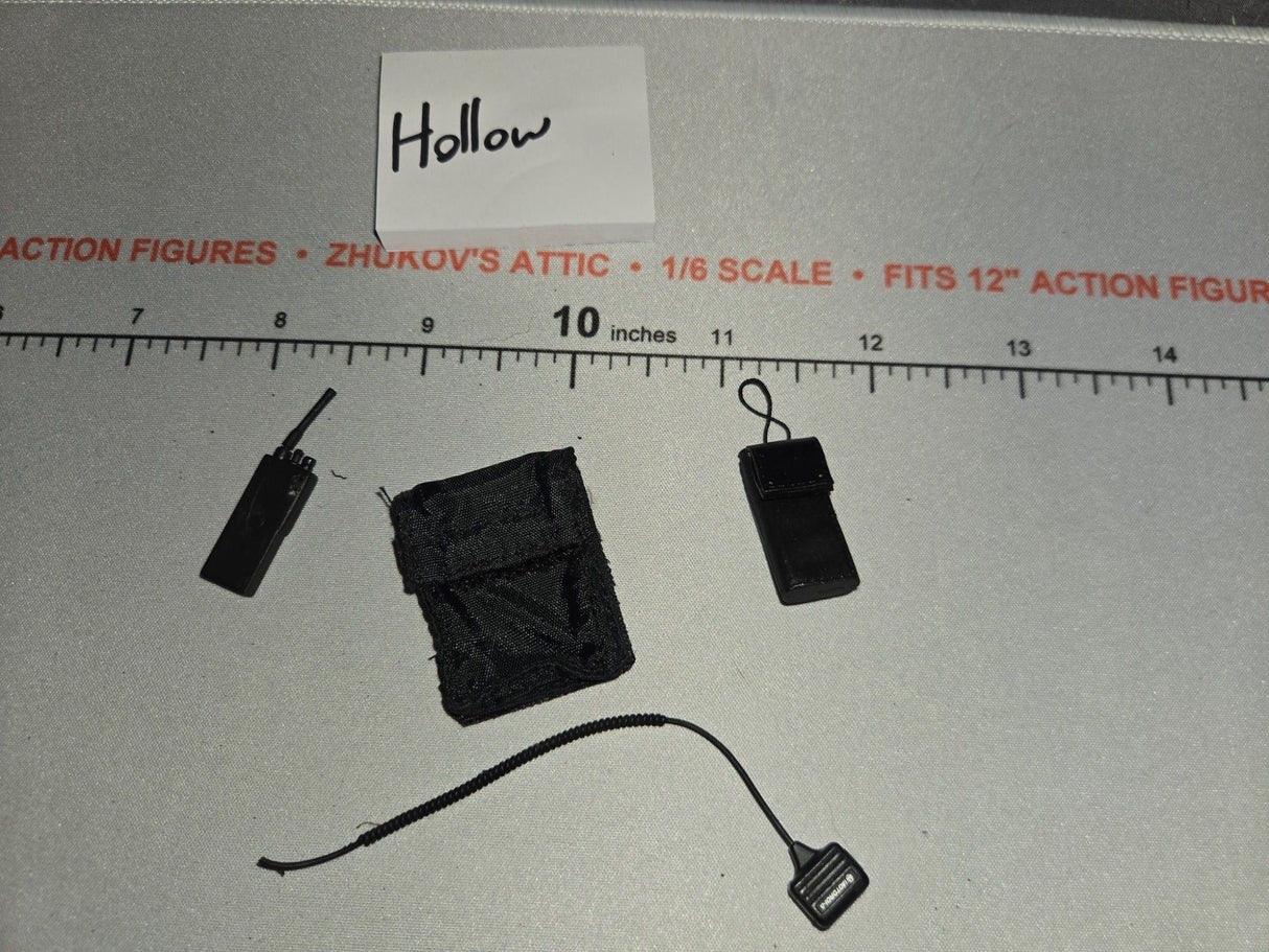 1/6 Scale Modern Era Police Radio Communication Set