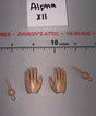 1/6 Scale Hand Set - Soldier Story