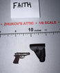 1/6 Scale WWII German Walther PPK Pistol and Holster - Dragon