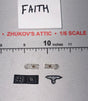 1/6 Scale WWII German Waffen Rank Insignia Set