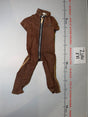 1/6 Scale Modern Era Short Sleeve Jumpsuit with Zipper