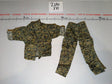1/6 Scale Modern Era US Marine MARPAT Woodland Combat Uniform Set - Dragon