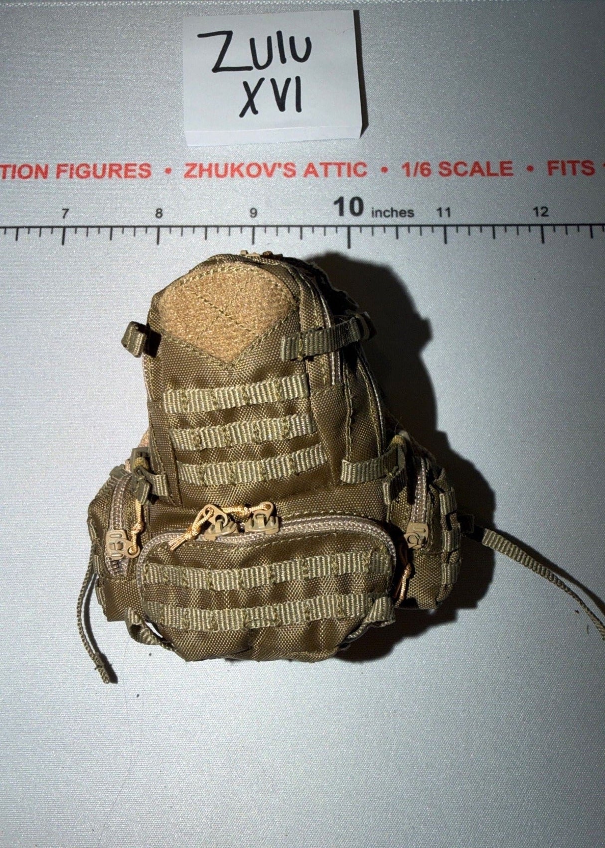1/6 Scale Modern Era Tactical MOLLE Backpack